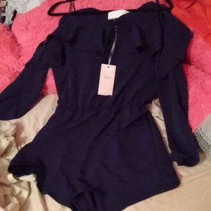 BLĀSHE Romper (PAPAYA)